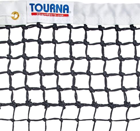 Tourna Tennis Net 3.5mm Double with Polyester Headband in Saudi Arabia
