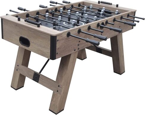 Hathaway Braxton 55-in Competition Foosball Table, Arcade Table Soccer, Perfect for Family Game or Recreation Rooms, Includes (2) 36-mm ABS Foosballs and Built in Ball Returns in Kuwait