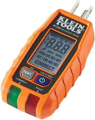 Extech - 1218G94EA - CB10 مكتشف قاطع الدائرة، يحدد موقع الصمامات/القواطع، أوعية الاختبار ودوائر GFCI، أخضر، أحمر in Kuwait