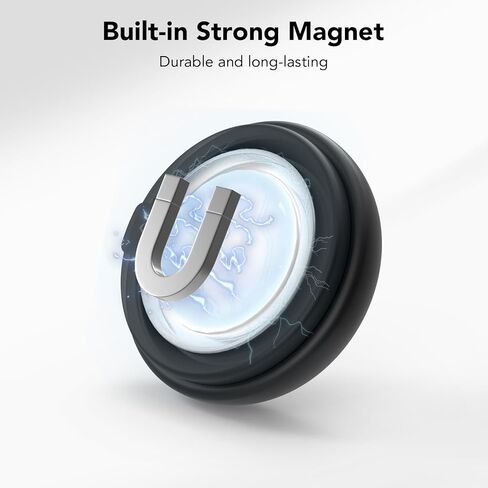 حافظة مغناطيسية من Airtag لملصق حامل بطاقة الهواء، غطاء مكتشف تعقب واقٍ مقاوم للصدمات، مخفي للسيارة والدراجة والدراجات النارية (مغناطيس قوي) in Kuwait