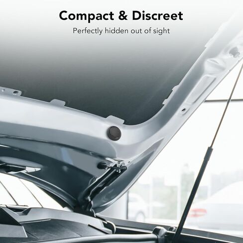 حافظة مغناطيسية من Airtag لملصق حامل بطاقة الهواء، غطاء مكتشف تعقب واقٍ مقاوم للصدمات، مخفي للسيارة والدراجة والدراجات النارية (مغناطيس قوي) in Kuwait