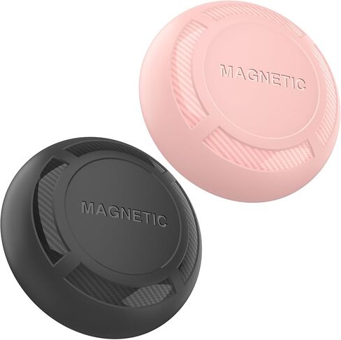 حافظة مغناطيسية من Airtag لملصق حامل بطاقة الهواء، غطاء مكتشف تعقب واقٍ مقاوم للصدمات، مخفي للسيارة والدراجة والدراجات النارية (مغناطيس قوي) in Kuwait