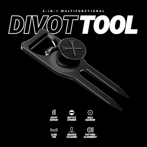 Blue Tees Golf - حزمة حزمة اللاعبين - سلسلة 3 Max Rangefinder، مكبر صوت مغناطيسي، أداة Divot ومحور مغناطيسي - حزمة الجولف لرفع مستوى مستديرك in Kuwait