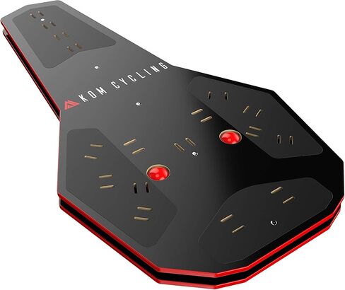 لوح هزاز لركوب الدراجات من KOM للتدريب الداخلي - يقلل من عدم الراحة، ويشغل القلب، ويركب لفترة أطول على Zwift. لوحة الروك تعمل مع مدربي Wahoo Kickr Core وTacX Neo 2T وSaris وغيرهم من المدربين! in Kuwait