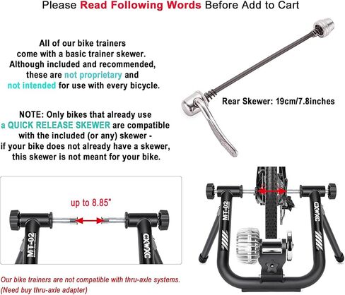 مدرب الدراجة الذكي - حامل تدريب الدراجة السائل لعجلة 26-29 بوصة أو 700c - حامل ثابت للدراجة لتقليل الضوضاء متوافق مع تطبيق Zwift in Kuwait