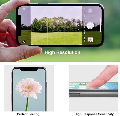 hoysg لمجموعة استبدال شاشة iPhone 7 - مجموعة محول رقمي لشاشة LCD 4.7 بوصة مع أدوات إصلاح، واقي شاشة، توافق A1660، A1778، A1779 أبيض in Kuwait