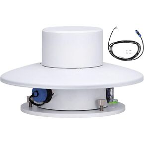EVTSCAN High Accuracy Solar Radiation Sensor, with RS485 Output, Thermopile Element, Double Glass Inner Dome, Temperature Compensation, Pyranometer for Meteorology, Solar Energy and PV Monitoring