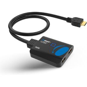 OREI SplitExtend HDMI Splitter Extended Display for Windows Only Dual Monitor - Multi-Monitor Display 3 Separate Screens - USB-C Adapter to HDMI 2.0, 4K@30Hz Outputs - 100W PD and USB 2.0 Input