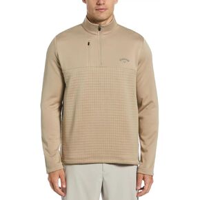 Callaway Men's Golf 1/4 Quarter Zip Pullover Long Sleeve Sweatshirt, UPF 50 Sun Protection Running Fishing Sweater