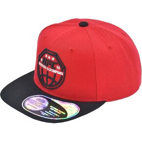 Concept One UFC Baseball Cap, 6 Panel Adult Adjustable Snapback Hat with Flat Brim, Focus Fuels Champions Logo