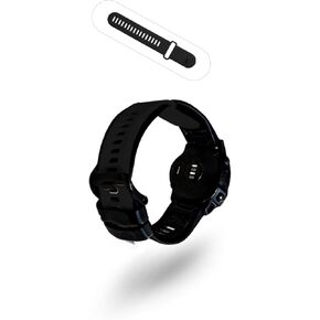 Garmin Watch Ankle Extender, Adjustable Ankle Band compatible with GARMIN Bands - 1 Band (Black)