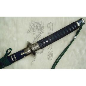 S0247 Blue Exorcist Okumura RIN Kriss Sword HAMON Edge W/Prussian Scabbard 42"