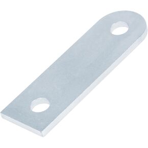 6 PCS 2 Hole Flat Swivel Plate Fitting for 1-5/8" Strut Channel, Adjustable Splice Plate, Accept 1/2" Bolt