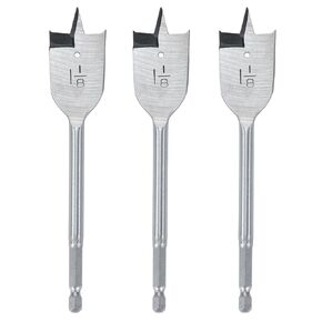 1 1/8 inch Wood Spade Drill Bit Wood Paddle Flat Bit 3 PCS