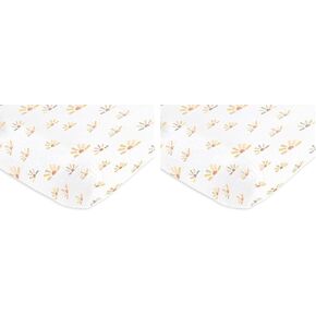 SwaddleDesigns Softest Cotton Muslin Fitted Crib Sheet/Toddler Sheet for Baby Boy & Girl, Ahoy! Blue