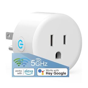Eightree Smart Plug 5GHz & 2.4GHz, Smart Outlet WiFi Socket with APP Remote Control, Compatible with Alexa & Google Home, 4 Packs