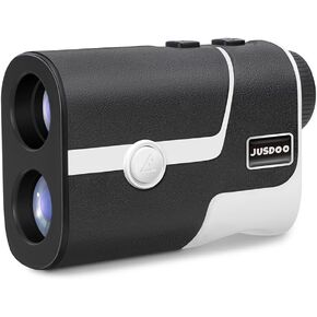 Golf Rangefinder with Slope, 1200 Yards Laser Rangefinder for Golfing and Hunting, 7X Magnification with High-Precision, Flag Pole Locking Vibration, Rechargeable Battary, with Carrying Case