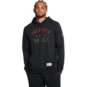 Under Armour Men's Project Rock Red One E.l.f. Hoodie in Kuwait