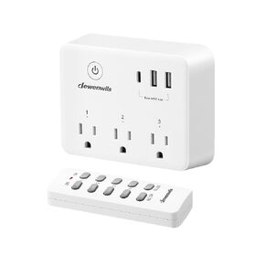 منفذ التحكم عن بعد اللاسلكي من DEWENWILS، مفتاح مخرج USB عن بعد 125 فولت/15 أمبير/1875 وات، نطاق تحكم 100 قدم، منفذ تحكم عن بعد داخلي قابل للبرمجة والتوسيع، مدرج في قائمة لجنة الاتصالات الفيدرالية (FCC)