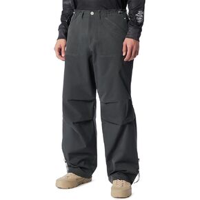 Men's Skydiver Baggy Parachute Pants with Water Repellent Standard