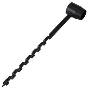 Larcele Hand Auger Wood Drill, Scotch Eye Wood Auger Drill Bit Survival Wrench Tool for Camping and Bushcraft ZLZ-01 (25mm/ 0.98in)