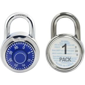 Lock 1 Pack Combination Lock Locker Lock for Gym and School Lockers Safe Combination Padlock Mini Combination Lock，Standard Dial Combination Lock
