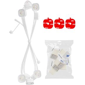 Govee 16.4ft Extension Lights with Clips and VHB Glue Only Permanent Outdoor Lights Pro H706A and H706B White Version