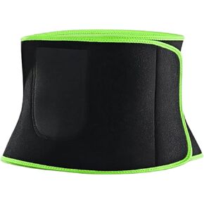 Shaping Belt for Weight Loss - Body Sculpting Waist Trainer for Effective Workout and Enhanced Waist Control High-Intensity Workouts Waist Trimmer Black