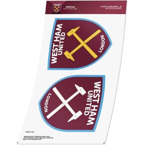 Desert Cactus West Ham United FC Stickers Decal Vinyl English Football Soccer Laptop Water Bottle Car Scrapbook (Type 4 inch B)