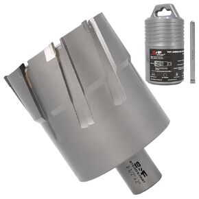 S&F STEAD & FAST Carbide Annular Cutter 3/4" Cutting Diameter, 2" Depth of Cut, 3/4" Weldon Shank