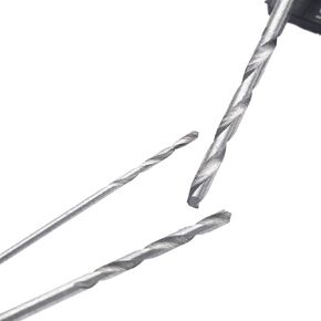 25 PCS Mini Twist Drill for Jewelry Making, Resin, Plastic, Wood, Keychains DIY, 0.6mm-1.5mm HSS Pin Drill Bit Craft Tool