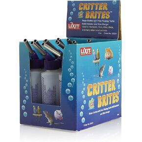 Lixit Corporation SLX0535 12-Pack Critter Brites Small Animal Water Bottles, 8-Ounce, Day Glow