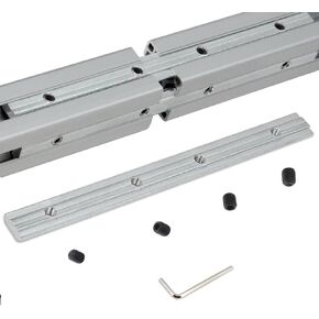 YXQ 4Pcs Straight Line Connector 3030 Series Inside 7 Inch Joint Bracket with M6 Screws for 8mm T Slot Aluminum Extrusion Profile