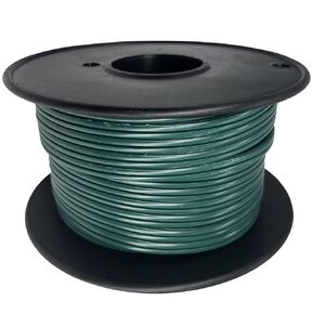 Christmas Wire SPT-1 Wire Zip Cord - Commercial Grade Bulk Electric Wire, Holiday Wire, Extension Cord Spool, 18 Gauge Wire Outlet 250ft