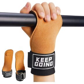 Leather Weight Lifting Gloves Wrist Straps for Weightlifting, Lifting Straps Cobra Grips Deadlift Straps Weight Lifting Straps, Gym Straps Gym Gloves for Men Weight Grips for Women