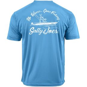 SALTY JOES Moisture Wicking Graphic Workout Shirt in Regular, Big & Tall
