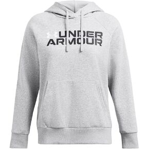 Under Armour unisex-adult Rival Fleece Wordmark Hoodie
