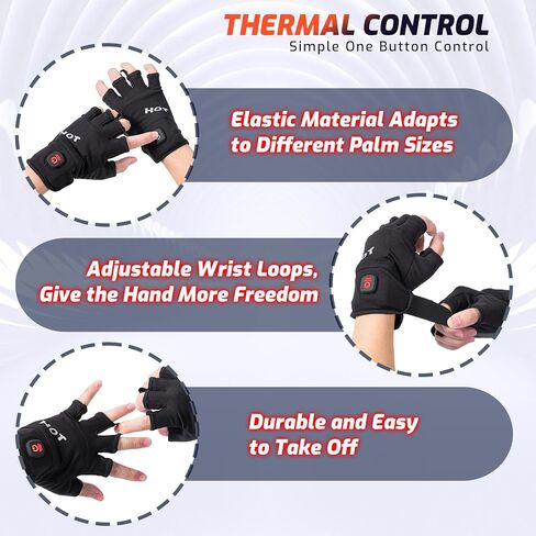 Heated Gloves for Men Women- Rechargeable Electric Touchscreen Cold Winter Work Arthritis Pain Relief Hand Warmers Hot Compress, Heated Gloves for Cold Winter Arthritis Hands Hunting Skiing in Saudi Arabia