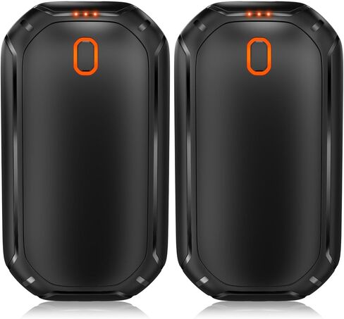 Magnetic Hand Warmers Rechargeable 2 Pack, Portable Electric Hand Warmers, Pocket Size Hand Warmers for Outdoor, Camping, Hunting Accessories - Rechargeable Handwarmers Gifts for Christmas, Birthday in Saudi Arabia