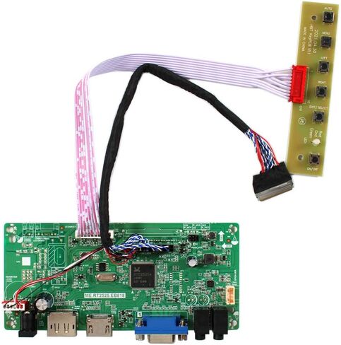 لوحة تحكم HD-MI VGA DP LVDs ME.RT2525.EB818 لشاشة 14 بوصة 15.6 بوصة 1366x768 40pin B140XW01 LP156WH2 BT156GW02 LTN156AT09 شاشة LCD WLED in Saudi Arabia