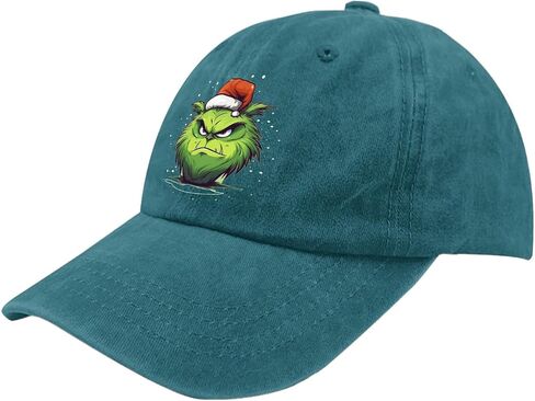 Funny Cute Cartoon Character Christmas Funny Merry caps Custom Hats for Men Womens Baseball hat Gifts for Daughter Golf Hat in Saudi Arabia