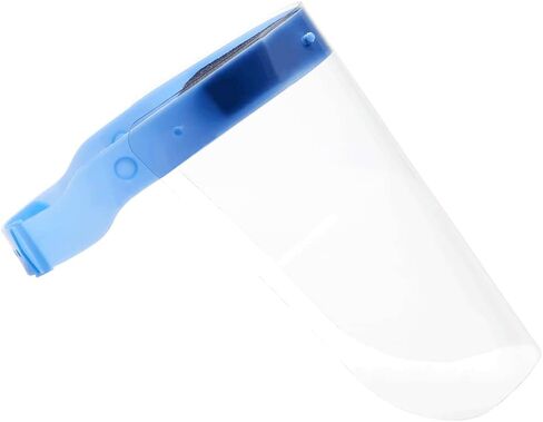 Jackson Safety MFS-320 Series Face Shield Mask Kit for Medical Protection, Healthcare Workers, Reusable, Adjustable, Full Coverage for Men, Women, 9" x 14" Fog Resistant Window, 14350 in Kuwait