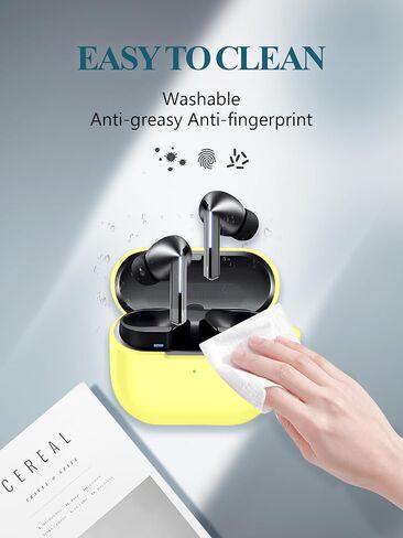 Case for Samsung Galaxy Buds 3/Buds 3 Pro AI True Wireless Bluetooth Earbuds, Soft Silicone Protective Portable Scratch Shock Resistant Shell with Cleaner Kit & Carabiner & Lanyard，Pink in Saudi Arabia
