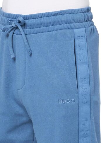 بنطال رياضي للرجال من القطن المطاطي بشريط الشعار من HUGO in Saudi Arabia