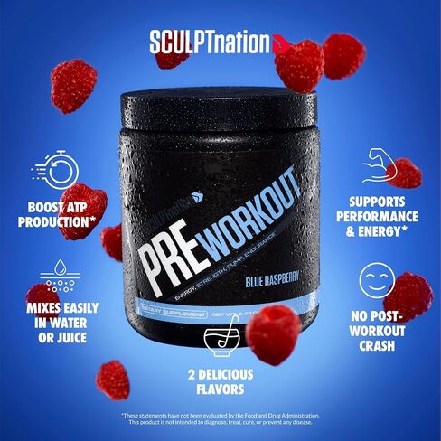 Sculpt Nation من V Shred بعد التمرين - مركب الكرياتين لاستعادة العضلات بعد التمرين وبناءها مع دعم الطاقة، والكرياتين مونوهيدرات والأحماض الأمينية، ونكهة الفاكهة - 30 وجبة in Kuwait
