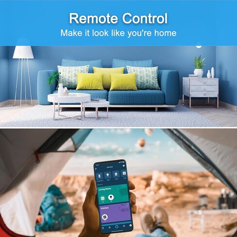 YNF Smart Plug، إعداد بسيط مع أمر صوتي واحد، يعمل مع Alexa فقط، التحكم الصوتي، التحكم عن بعد، وظيفة المؤقت، قائمة ETL، شبكة بلوتوث، Alexa Echo مطلوب (4 حزم) in Saudi Arabia