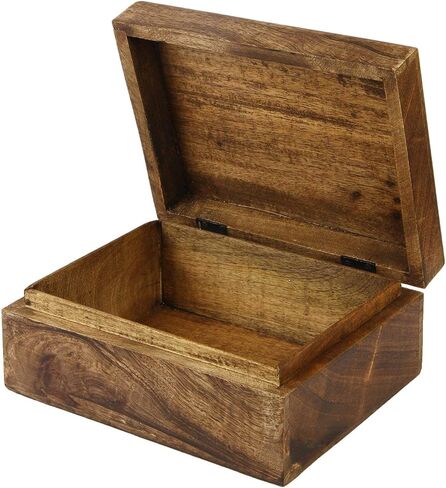 Great Birthday Gift Handmade Decorative Wooden Jewelry Box Tree Of Life Carving Jewelry Organizer Keepsake Box Treasure Chest Trinket Holder Watch Box Storage Lock Box Housewarming Gift in Saudi Arabia