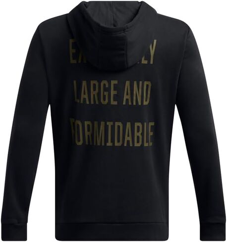 Under Armour Men's Project Rock Red One E.l.f. Hoodie in Kuwait