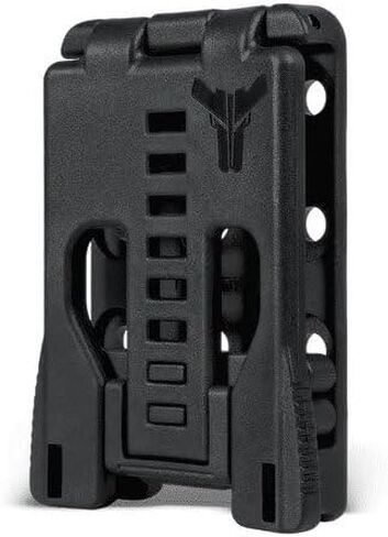 حافظة Zero9 Holsters Model 4047 ذات الأصفاد المزدوجة مع Molle Loks - ASP Sentry - أسود سادة in Kuwait