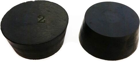 RS-12 Rubber Stoppers, Size 12, Solid, 1-Pound Pack in Kuwait